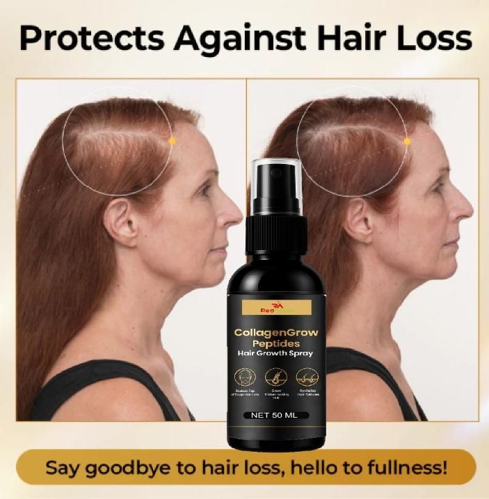 Collagen Grow Hair Restore Spray 50ml Each (Pack of 2)